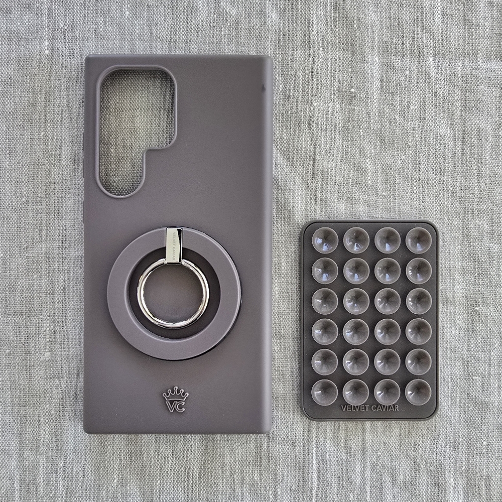 Velvet Caviar Cashmere Taupe Samsung Case - Galaxy S24 Ultra And Accessories